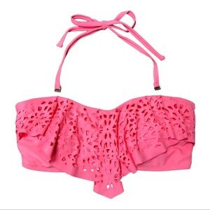 NWOT Coral Bikini Top